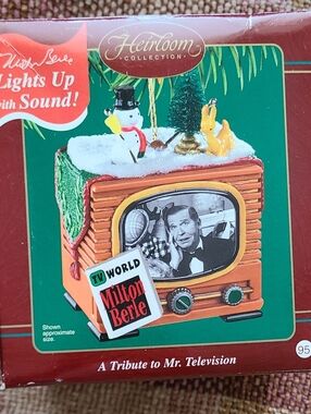 NIB Carlton Cards Deep Red Gift Box with White Logo